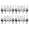 20 st G4 Halogenlampor, 20W 12V Halogenlampor Transparent