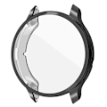 Miniatyrbillede 1 af 5: Skærmbeskytter Blødt Etui Velegnet til Venu 3/3S Ridsefast Dæk Bumper Skal Stødsikker Etui Sort Sort Black 45mm