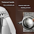 Miniatyrbillede 3 af 5: Rustfri Stål Metal Tekande Cafe Te Kaffe Drik Restaurant Kedel Vippelåg 32oz