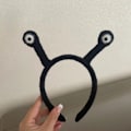 Miniatyrbild 1 av 7: Snigel hårband för att tvätta ansiktet SVART Black