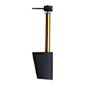 Miniatyrbilde 5 av 5: Styre-ror med servoarm for RC-speedbåt Tilbehør DIY 28mm 36mm
