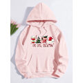 Miniatyrbillede 3 af 5: Trykte Sweatre Mode Karneval Fest Kvinders Tøj Casual Sjove Mønstre Fest Hoodies Damer Sort black S