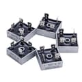 5x 35A KBPC3510 1000V Metalkabinet Enkeltfaset Diodebroensretter Ny