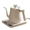 Miniatyrbillede 1 af 5: 1000w Hurtig Opvarmning Vandkande 304 Rustfrit Stål Elektrisk Vandkedel & Kaffekedel Automatisk Sluk B EU Stik White
