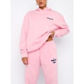 Miniatyrbild 3 av 4: Vår Höst Vinter Ny Tröja Set Mode Sport Fox Hoodies Rosa Pink 3XL#