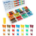 182PCS Bilsäkringssats, Professionella Bladsäkringar för Fordon - Standard & Mini & Lågprofil Mini Säkring