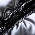 Miniatyrbilde 4 av 5: Unisex Skinnende Vanntett Ermeløs Jakke Lett Vattert Vest Banmo Grey XL