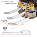 Miniatyrbild 3 av 5: One-touch rengöringssystem kit design för Weber Kettle Grill, för 7444 Weber GrillC[C] M