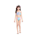 Miniatyrbild 4 av 5: Sjöjungfrustjärt Baddräkt med Monofena Flickor Pojkar Badkläder Bikini Set WHBYV Bkue 120CM