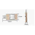 Miniatyrbillede 2 af 5: Flash Drive til iPhone 128GB, 4-i-1 USB C-formet Memory Stick, Photo Stick Ekstern Lagerplads Thumb Drive til iPhone iPad Android Computer god