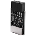 Pikkukuva 3 / 5: Emolevyn USB2.0 9Pin - TYPE-C A-KEY Etuliitinmuunnin USB3.2 TYPE-E Liitäntäotsikko Ad as shown