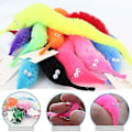 Miniatyrbild 3 av 5: 12/24-pack Twisty Worm Magiska Leksaker Partyfavörer Fuzzy Worm På En Snöre Jul Halloween Trollkarl Nya Konstiga Trickleksaker För Barn 3 pcs