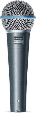 Shure Beta 58A Dynamisk Vokalmikrofon, Professionel Scenemikrofon til Liveoptrædener