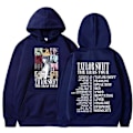 Miniatyrbild 1 av 5: Herr Dam Hoodie Taylor The Eras Tour Pojkar Flickor Sweatshirts Midnight Album Swift Tryck Kvinnlig Huvtröja Herrkläder Unisex Pullover Blue S