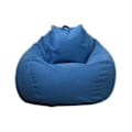 Miniatyrbilde 1 av 4: Helt Nye Ekstra Store Saccosekker Sofa Trekk Innendørs Lazy Lounger For Voksne Barn Bestselger!-Bra Blue 100 * 120cm