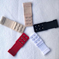 Miniatyrbilde 3 av 5: BH-forlenger 3 rader 2 kroker Justerbare universelle BH-båndforlengelsesstropper for kvinner Black