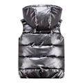 Miniatyrbilde 2 av 5: Unisex Skinnende Vanntett Ermeløs Jakke Lett Vattert Vest Banmo Grey XL