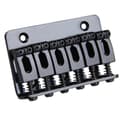 6-sadel Hardtail-stall Toppmatad 65 mm Elgitarrstall (Svart)