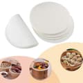 Piao Bremerluft 100 st Dim Sum-papper 23 cm som bas för bambuångare, varmluftsfritöser