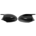 Kulfiber sidespejlskapper til BMW E90 E91 E92 E93 PRE-LCI | ABS plast sidespejlsbeskyttere Carbon fiber texture 2005–2008 models
