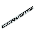 Pikkukuva 1 / 5: Auton 3D-metallitarrat Chevrolet Corvette C3 C4 C5 C6 C7 C8 -malleille, auton takaluukun kirjaintunnus, tyylitarrat, lisävarusteet Black