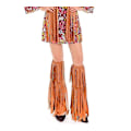 Miniatyrbild 2 av 4: 70-tals Hippiefest Retro Kostym Kvast Väst+Byxor+Sjal Kostym Newway Legging legging XL