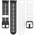 Miniatyrbillede 5 af 5: Til Coros Pace 2/ Apex 2/ Apex 42mm Silikone Urrem Dual Farve 20mm Urrem Army Green Black