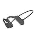 Miniatyrbild 1 av 5: Benledningshörlurar Bluetooth 5.0 Trådlösa Hörlurar Vattentätt Sportheadset med Mikrofon för Träning Löpning Bilkörning black
