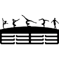 Miniatyrbillede 1 af 2: Medal Display Stativ Triathlon Medal Display Stativ Akryl Medal stil 5