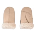 Miniatyrbilde 1 av 3: Saueskinns votter for barn - Delt håndflate - Vinterhansker for barn 325-100 Beige Small (Approx. 2 Years)