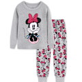 Miniatyrbild 1 av 4: Flickors Pyjamas Disney Minnie Tryckt Toppar + Byxor Nattkläder Set A A 130cm