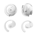 Pikkukuva 2 / 5: Langattomat Bluetooth-avoimet kuulokkeet ergonomisen muotoilun ja korvakoukkuihin sopivat stereokuulokkeet White
