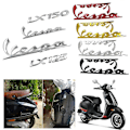 Pikkukuva 2 / 5: Piaggio Vespa ET2 ET4 ET8 GTS PL PX GTV 50 125 150 170 200 250 LX125 LX150 Moottori 3D-embleemi Merkki Tarra Tankki Pyörän Tarra Ajoneuvoteippaukset Black