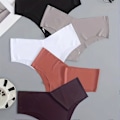 Pikkukuva 1 / 5: JUEGE* 5 kpl Saumattomat Hipster-alushousut, mukavat ja hengittävät joustavat alushousut, naisten alusvaatteet Mixed Colors L(8.10)