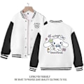 Pikkukuva 5 / 5: Kevät/syksy Sanrio Lasten Takki Cinnamoroll Takit Söpö Anime Sarjakuva Kawaii Löysät Urheilu Baseball Vaatteet Syntymäpäivälahja green 140