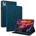 Pikkukuva 1 / 5: Lenovo Tab K11 Plus -kotelo perhos- ja kukkakuviolla, PU-nahkainen tablettisuojus korttipaikoilla Multicolor Style B