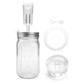[KK] 32 oz Mason Jar Fermentation Kit, Fermentation Jar, Fermentation Lid, Fermentation Weights and Air Lock【jl】