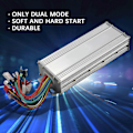 Miniatyrbillede 2 af 4: 48v 60v 64v 1500w Børsteløs Controller/ebike Controller/bldc Motor Controller Til Elektrisk Cykel/