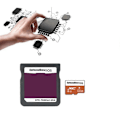 Miniatyrbillede 5 af 5: 7800 i 1 Samling Spil til Pixel Tema NDSL Spilkort Videospil Simulation dark gray