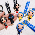 Pikkukuva 2 / 2: Coraline ja Salainen Ovi Coraline Avaimenperä Piirretty Hahmo Avaimenperä Fanien Lahjat F
