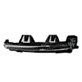 Miniatyrbillede 5 af 5: 1 Par Sidespejl Blinklys Indikator Lys 31498602 31498601 til XC40 XC60 S60 S90 V40 V90 2018-2023 Blacktransparent