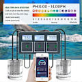 Pikkukuva 4 / 5: in1 WIFI Älykäs Monitori Akvaario Allas Vedenlaadun Mittari PH ORP EC PPM Testi
