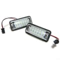 2X LED registreringsskyltbelysning för FT-86 GT86 BRZ Forester