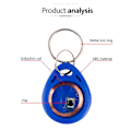 Miniatyrbillede 5 af 5: 1 Sæt RFID Tag Proximity RFID Kort Nøglering Adgangskontrol til Smart Card Fjernbetjening 1 set of 100