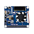 Miniatyrbild 1 av 5: Power Over Ethernet Hat Stöd 802.3af Poe Nätverks Expansionskort Med Oled För 4 Modell B 3b+