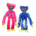 Miniatyrbillede 3 af 5: 100cm/80cm/40cm/20cm Poppy Playtime Plyslegetøj Figur Huggy Wuggy Dukke blå blå blue 80 cm
