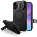 [KK]Tech-Protect iPhone 17 Case MagSafe Kevlar Aura Black 100