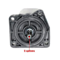 Miniatyrbillede 4 af 5: Tilt Trim Motor 65W-43880 til 25HK 30HK 40HK F20 F25 F45 Parsun Hidea Seapro 65W-43880-00 67C-43880 Black