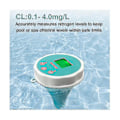 Miniatyrbild 3 av 4: 6 I 1 Vattenkvalitetsdetektor Ph Ec Tds Orp Temperatur Klor App Display Pool Bluetoot -n3122