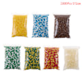 Pikkukuva 4 / 5: 1000 kpl Tyhjiä kovia irtonaisia gelatiinikapseleita Koko 0# Geelilääke Punainen Keltainen Punainen Keltainen Red Yellow 1000Pcs